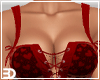Red Heart Corset Skirt