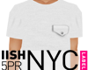 ii| Clean White Tee Pckt