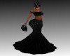 Blk Sheer Elegant Dress