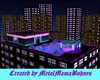 Roof top neon club