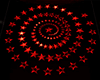 Neon Stars Spiral