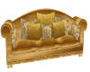 Gold office couch