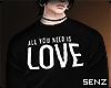 SZ- Sweater ALL LOVE