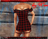 Red N Black Tartan Dress
