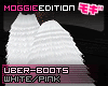 ME|UberBoots|White/Pink