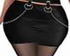 Chained Skirt Black RL
