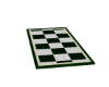 Green Square Bath Mat