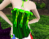 (Fe) Green corset