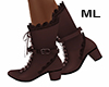 ML! Gothic Boots Brown