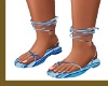 Blue slipper