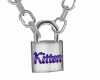 Kitten Lock Chain-F