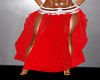 Red Vampire BOne Skirt