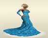 Blue Ice Ball Gown