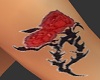 Tribal Rose Arm Tattoo