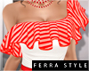 ~F~Summer Top Red