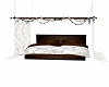 Brown n White Canopy Bed