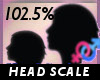 Head Scale 102.5 % -F-
