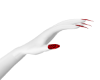 red leopard nails