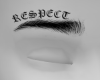 Eyebrows respect |black