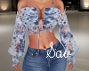 Boho Jean Set-Blue
