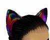 [KN] rainbow cat ears