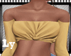 *LY* Denisse Yellow top