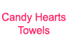 Candy Hearts Towels