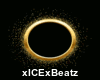 Gold & Black Circle BG