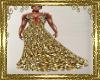 SB~ Golden Ruby Gown