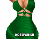 Silky Green  Dress