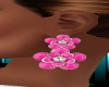 LTR Pink Flower Earrings
