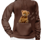 Teddy Brown Hoodie