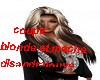 coupe blonde mache