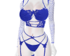 Blue Lace Lingerie