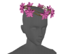 !K pink flower crown