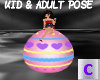 Kid & Adult Pose Egg
