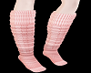 H/Pink Knee Socks