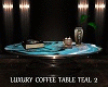 Luxury Coffee Tab Teal 2