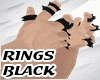 L/R BLACK+FULLHAND RINGS