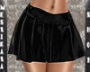 Want Pleated Blk Skirt