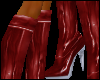! Leather Red Stiletto !