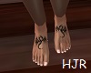 Dragon tattoo feet (F)