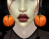 Halloween Pumpkn Earings