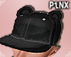 TeddyBear Cap Black M