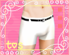 White Kao Shorts ~Male