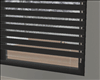 Dark Horizontal Blinds