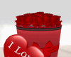 Valentines Rose Bucket