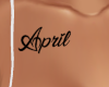 *April Custom Tattoo