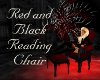 ~K~Red&Blk reading Chair