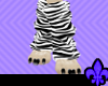 [CAM] Zebra Legwarmers